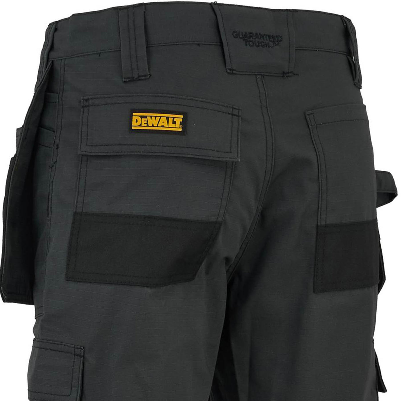DEWALT Cheverley Stretch Work Shorts Grey 36" W - Image 6