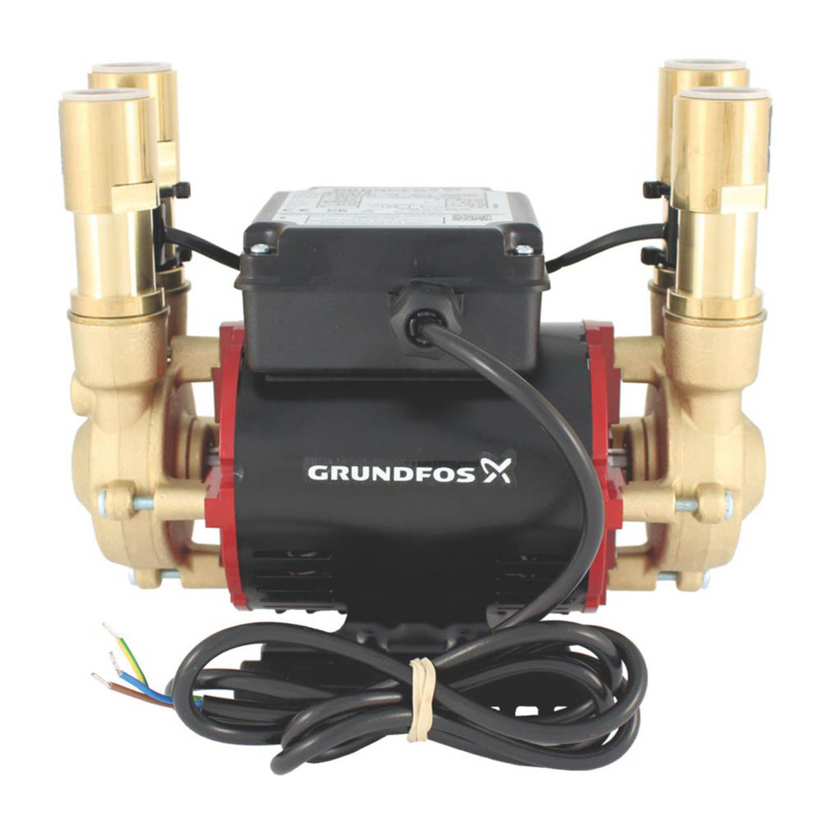 Grundfos Shower Pump STP-2.0 B Regenerative Twin Positive Head Durable 2.0bar - Image 2