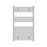 Towel Rail Radiator Chrome Bathroom Warmer Ladder Steel 349W (H)1000x(W)600mm - Image 2