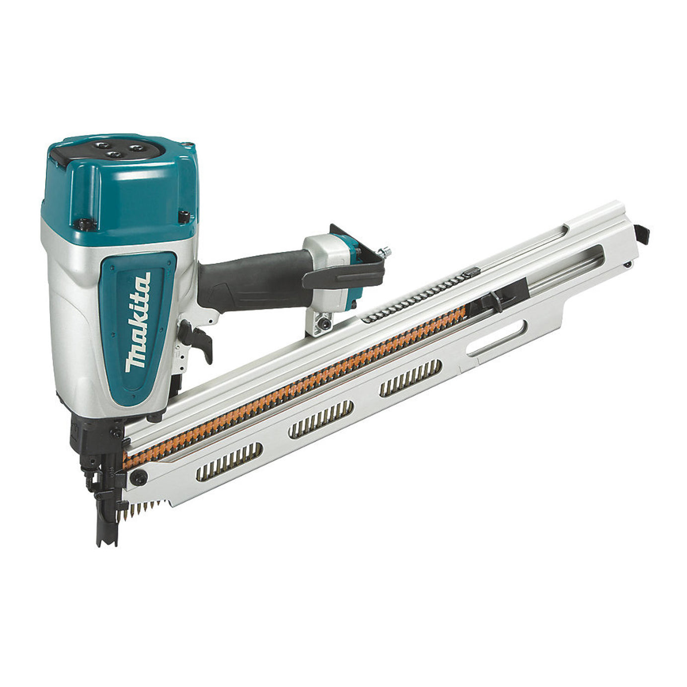 Makita Air Nail Gun AN924 First Fix 90mm Framing Nailer Compact Ergonomic - Image 2