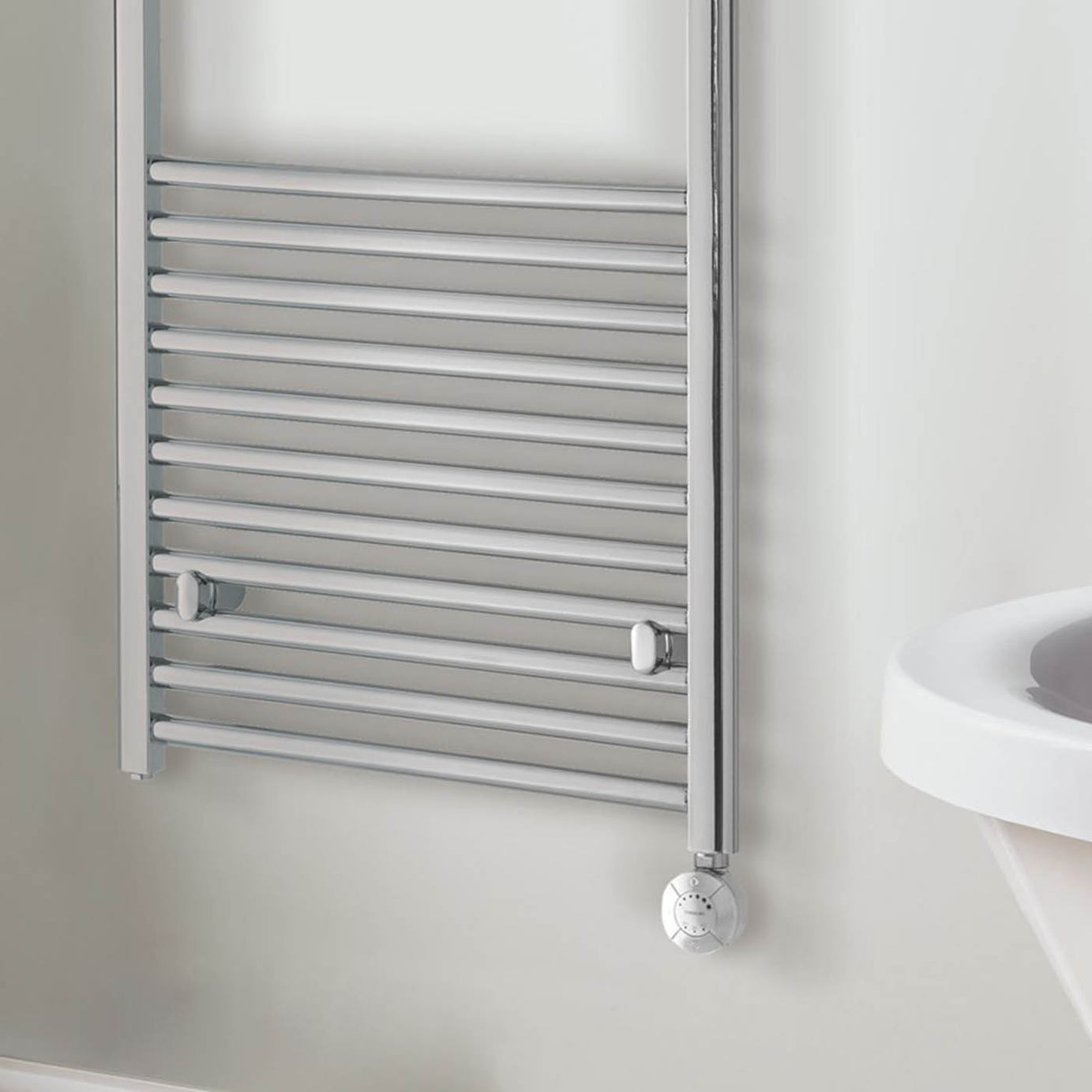 Towelrads Heating Element For Towel Radiator Smart Thermostatic Chrome 300W - Image 2