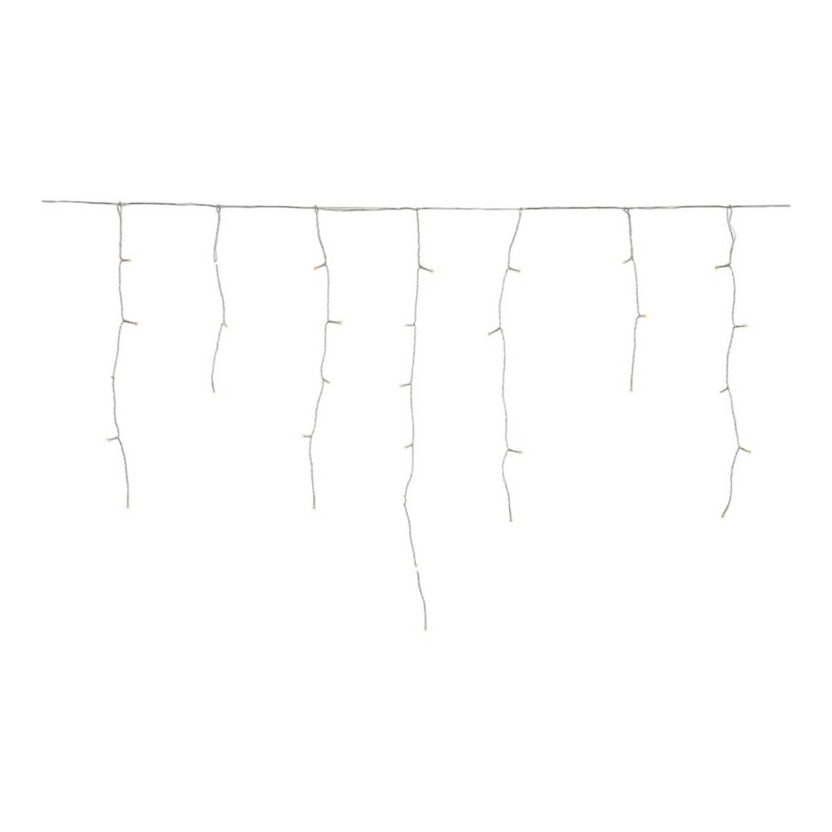 LED Christmas Lights 720 Warm White Icicle Indoor Outdoor Timer IP44 Home - Image 2