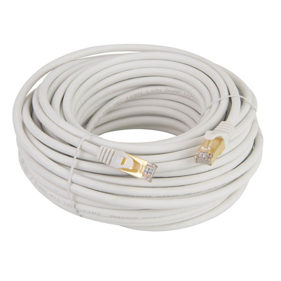 Labgear Cat 7 Ethernet Cable Patch Lead White Shielded RJ45 Copper Plated 20m - Image 2