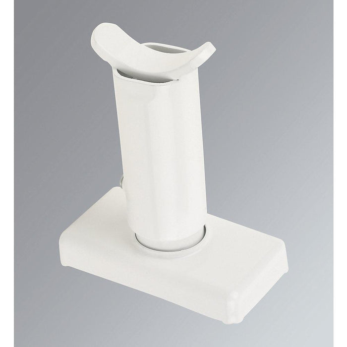 Acova Column Radiator Floor Support Foot White Adjustable Height 100mm Max - Image 2