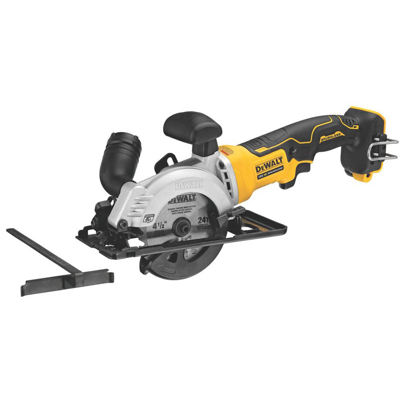 DeWalt Circular Saw Cordless Compact DCS571N-XJ 115mm 18V Li-Ion Body Only - Image 2