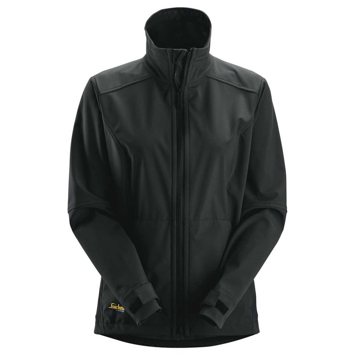 Snickers 1247 Womens Softshell Jacket Black Size 8-10 - Image 1