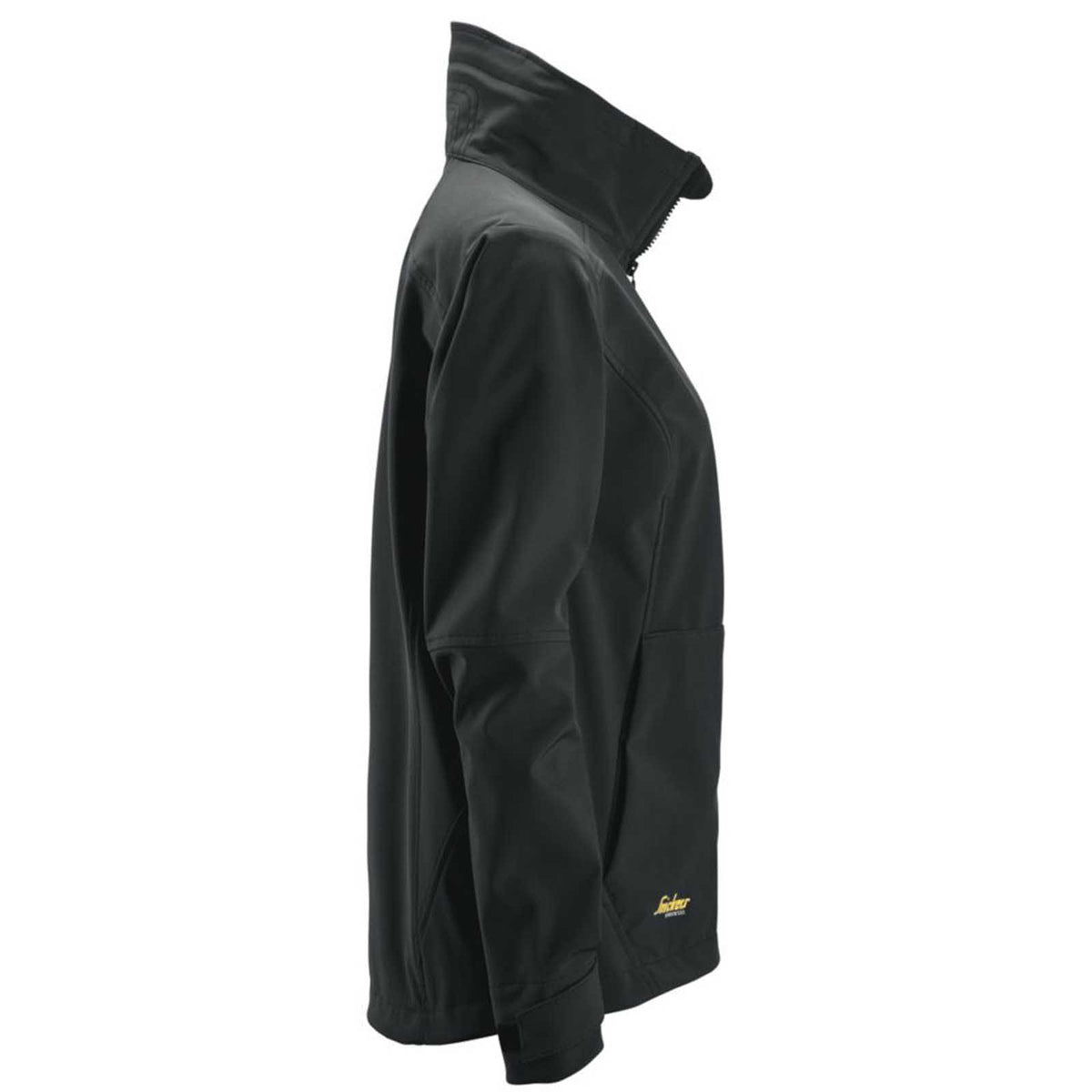 Snickers 1247 Womens Softshell Jacket Black Size 8-10 - Image 3