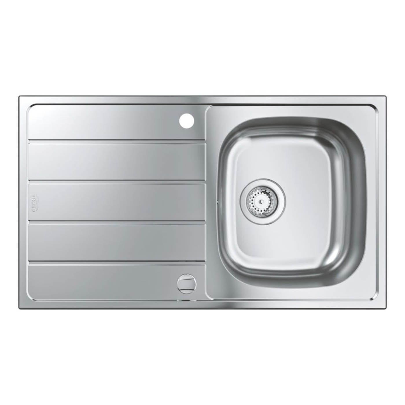 Grohe K200 1 Bowl Stainless Steel Sink 860 x 500mm - Image 3