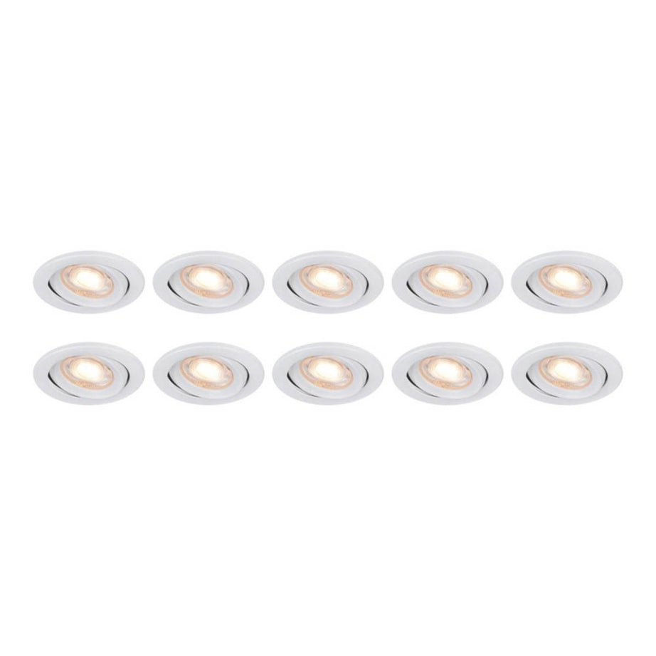LAP LED Downlights Variable White Tilt Adjustable Dimmable 4W 420lm 10 Pack - Image 7