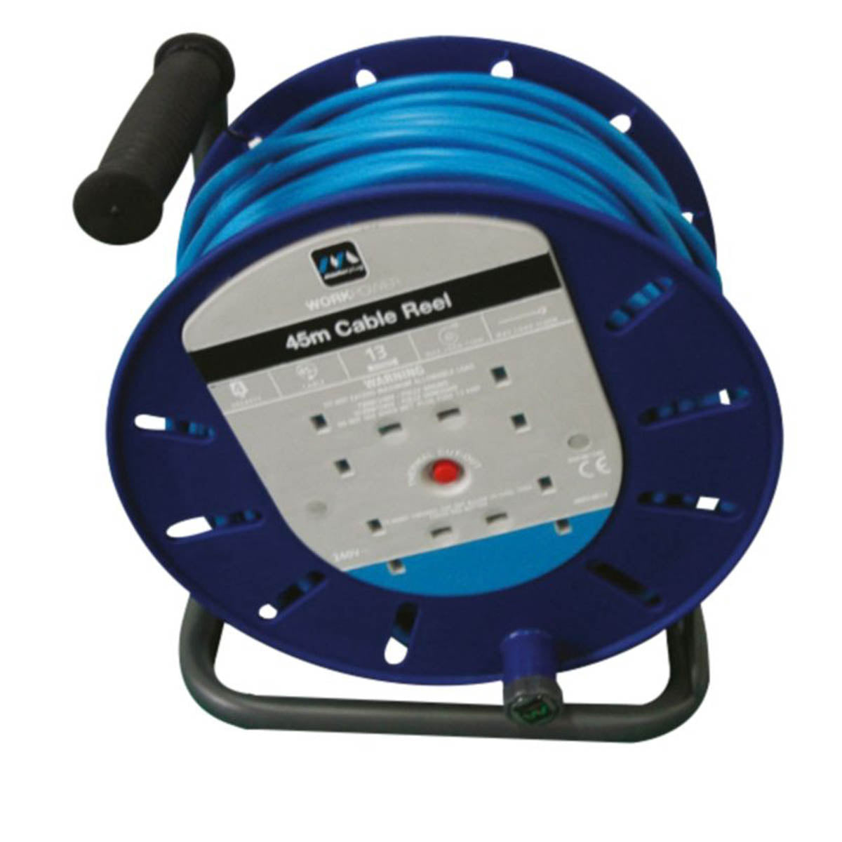 Masterplug Cable Reel HDCT4513BQ/4-XD 13A 4-Gang 45m 240V - Image 5
