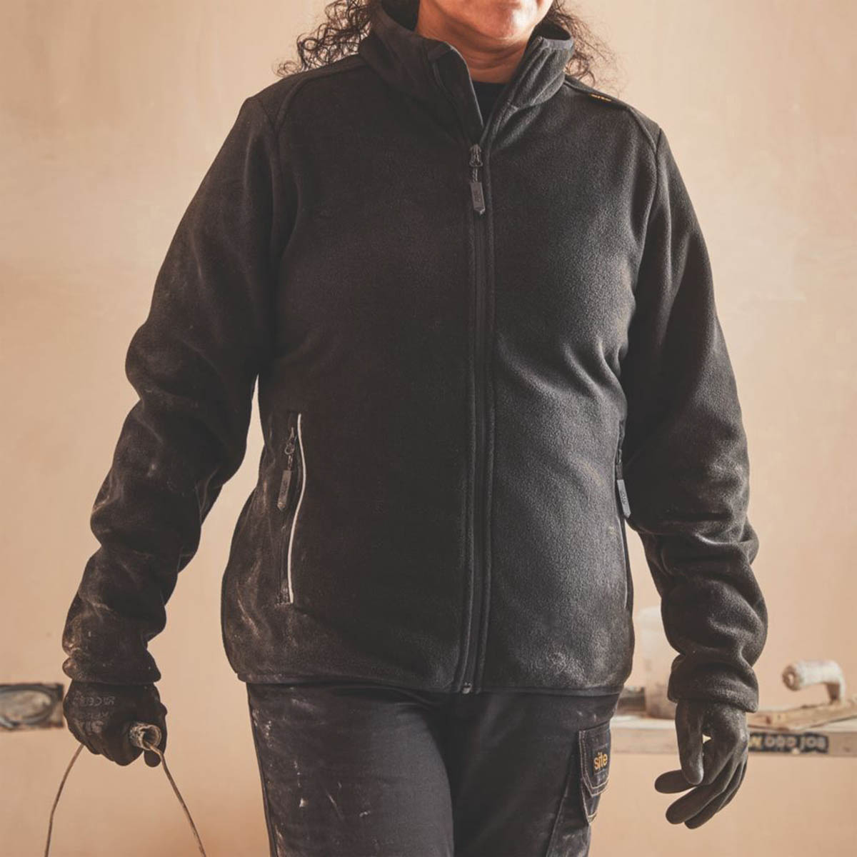 Site Callard Womens Fleece Black Size 18 - Image 3