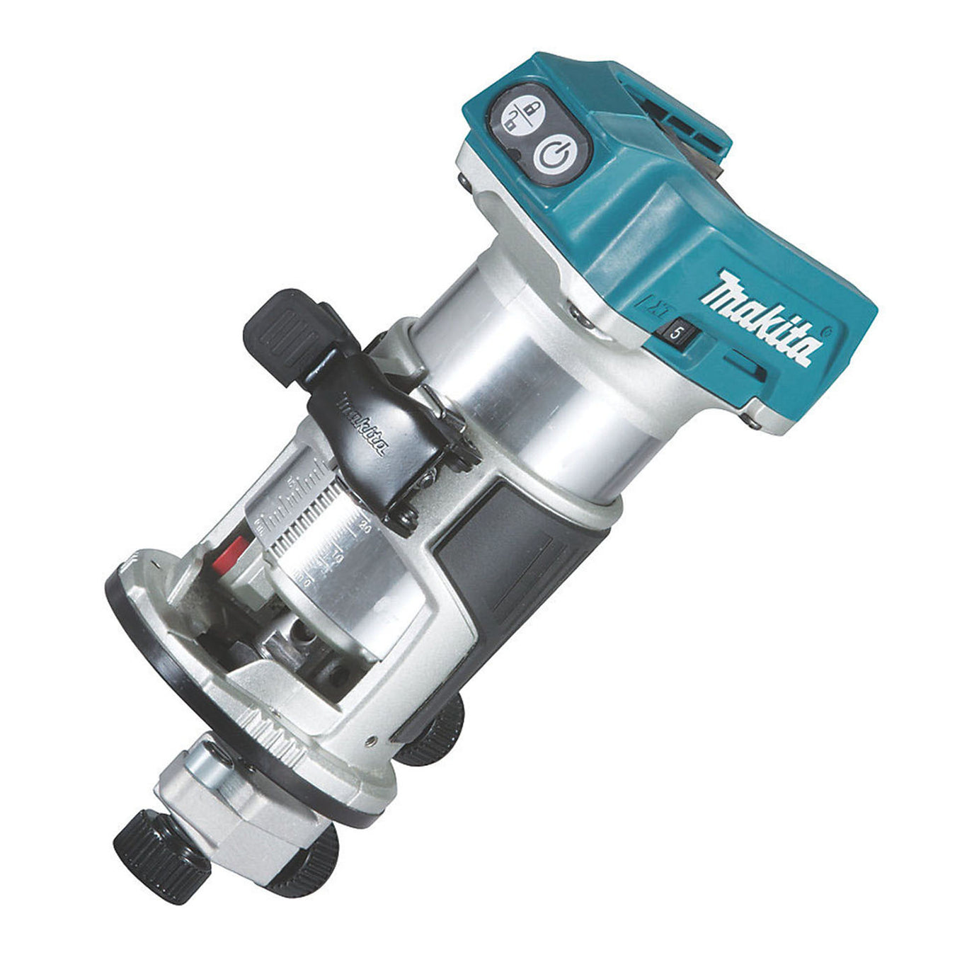 Makita Router Cordless 18V Li-Ion DRT50ZJ 3/8" Brushless Body Only - Image 2