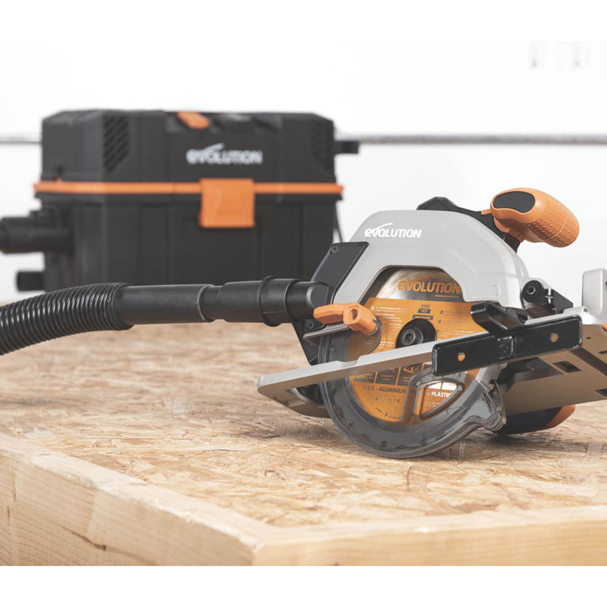 Evolution Circular Saw Cordless 18V Li-Ion 165mm Bare Tool R165CCS-Li - Image 3