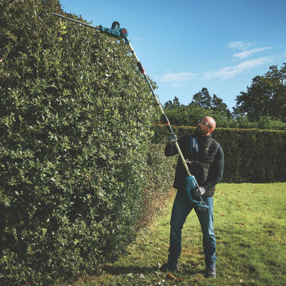 Erbauer Pole Hedge Trimmer Cordless 18/36V ERI1023PHT 45cm Brushless Body Only - Image 3