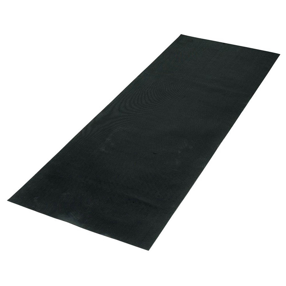 Floor Safety Mat General Purpose Ribbed Matting Black Rubber Fluted 250x91.5cm - Image 1
