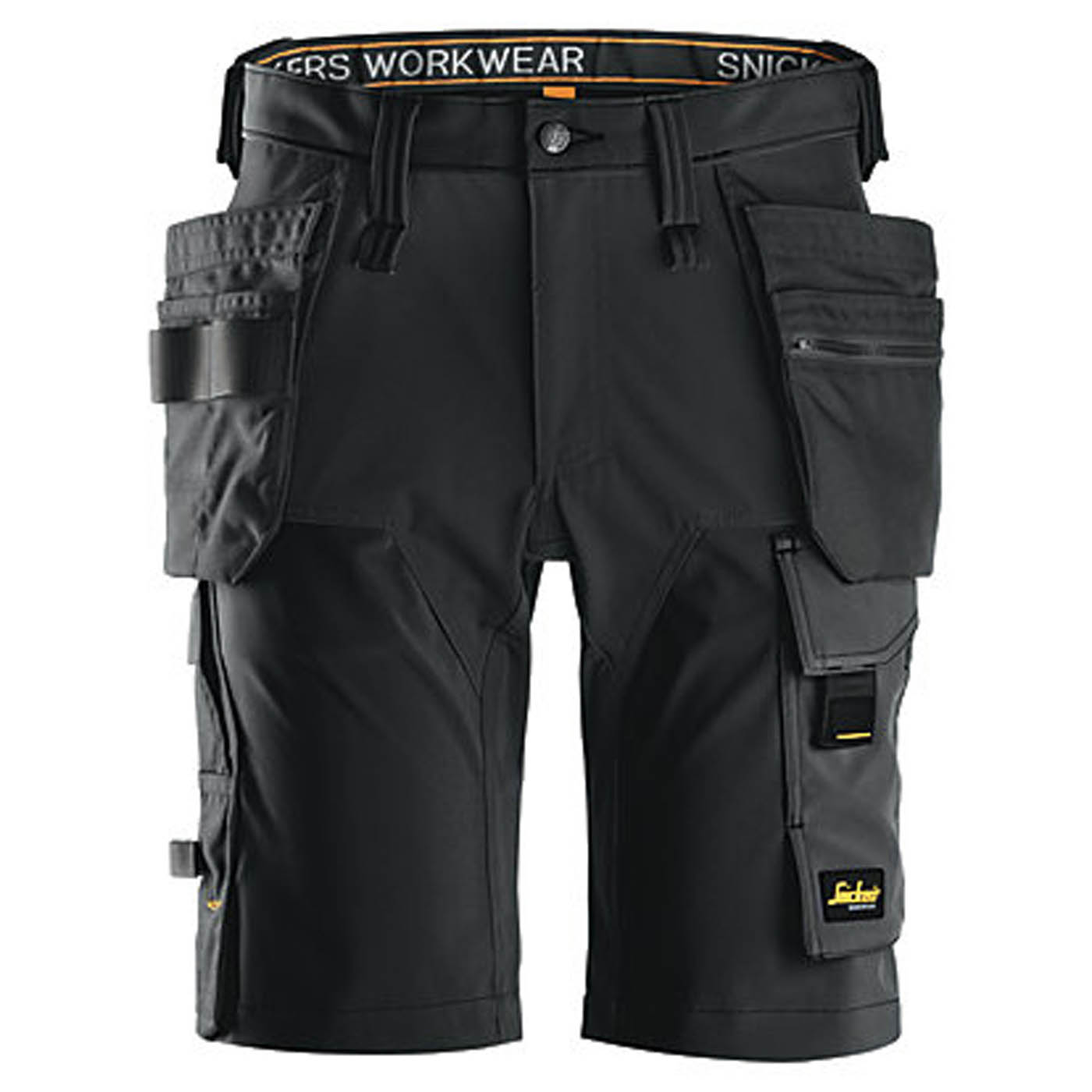 Snickers 6175 Stretch Work Shorts Black 33" W - Image 1