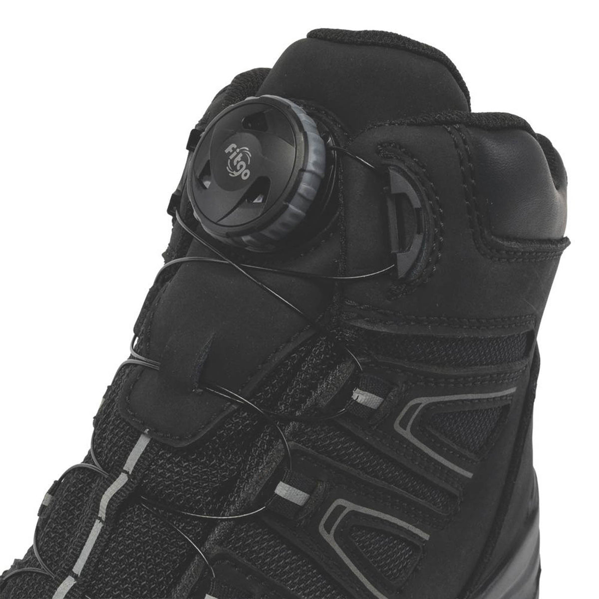 Apache Safety Boots Mens Wide Fit Black Waterproof Shoes Composite Toe Size 15 - Image 3