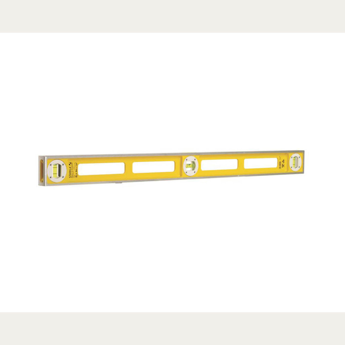 Stabila Spirit Level 83 Series Aluminium 3 Vials Durable Sturdy 1/2" 800mm - Image 1