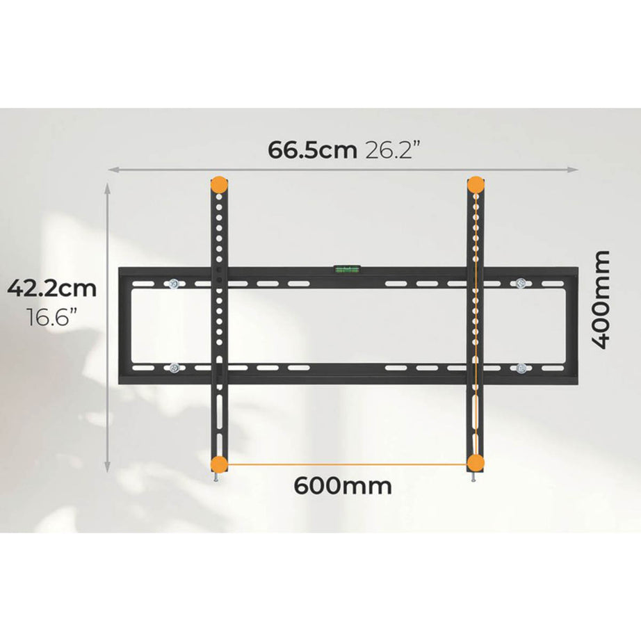 Ross TV Bracket Fixed For 50-85" Screens Flat-to-Wall RTMF600 - Image 5