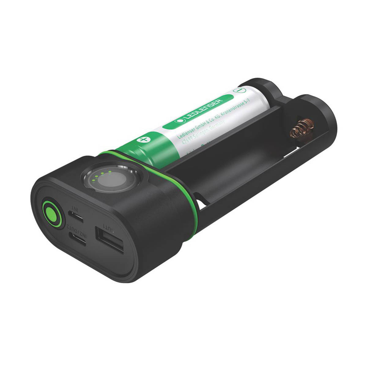 LEDlenser Power Bank Flex10 2.7Ah Capacity Dual USB Ports Charge Level Indicator - Image 4