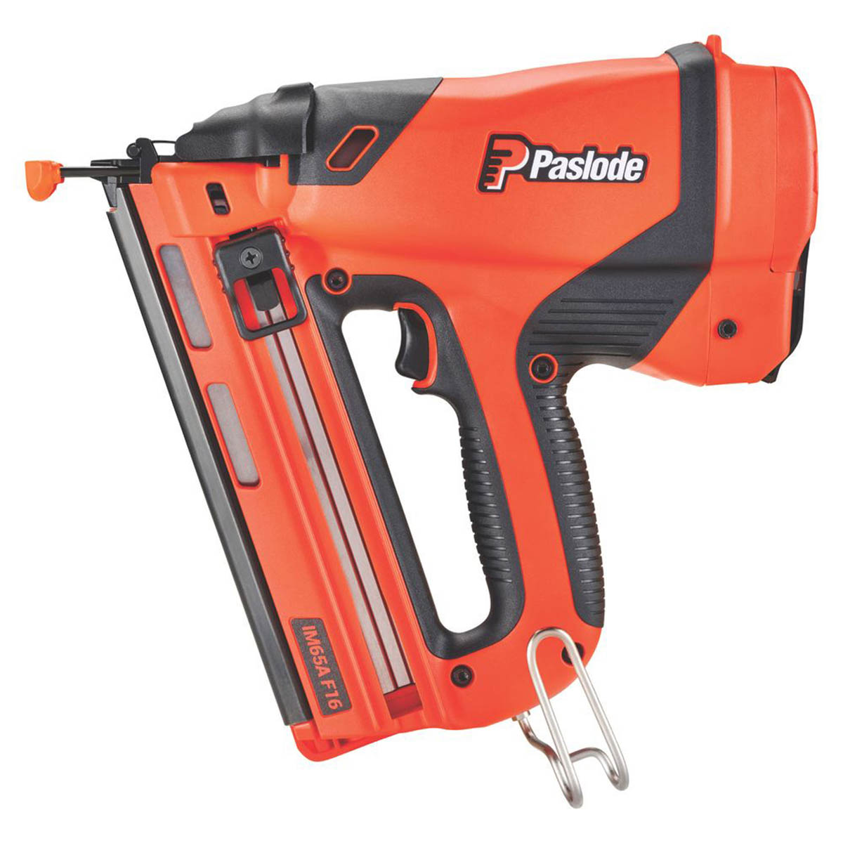 Paslode Gas Nail Gun Cordless 7.4V 2.1Ah IM65AF16 Second Fix 63mm Brad Nailer - Image 4