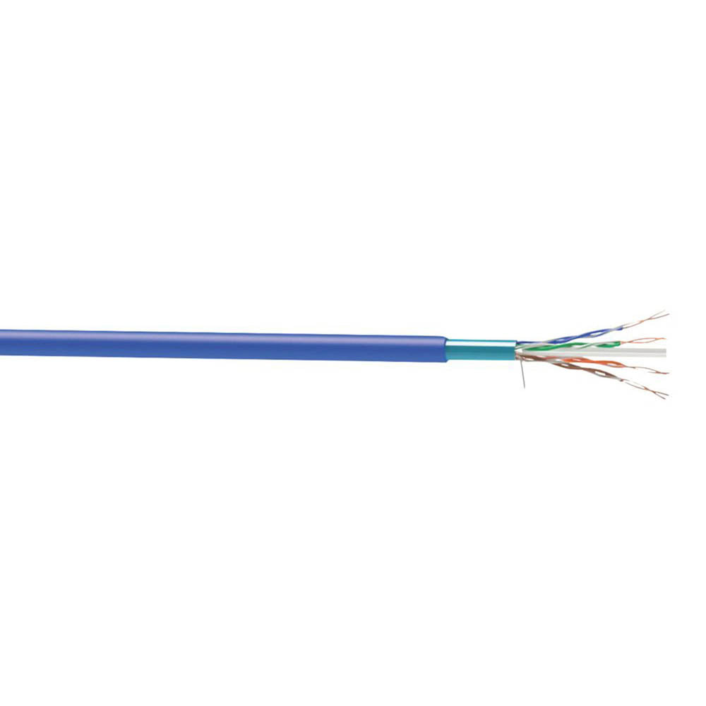 Time Ethernet Cable Cat 6 Network Grey 8 Core Round Indoor Unshielded Drum 50m - Image 1