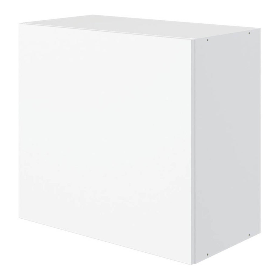 Kitchen Wall Unit Cabinet Matt White 1 Door Storage Cupboard 60x32x55cm - Image 1