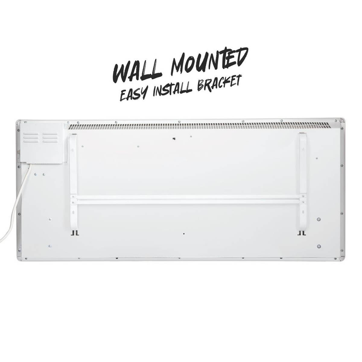 Convection Panel Heater Electric Wall Mounted White Timer Programmable 2000W - Image 5