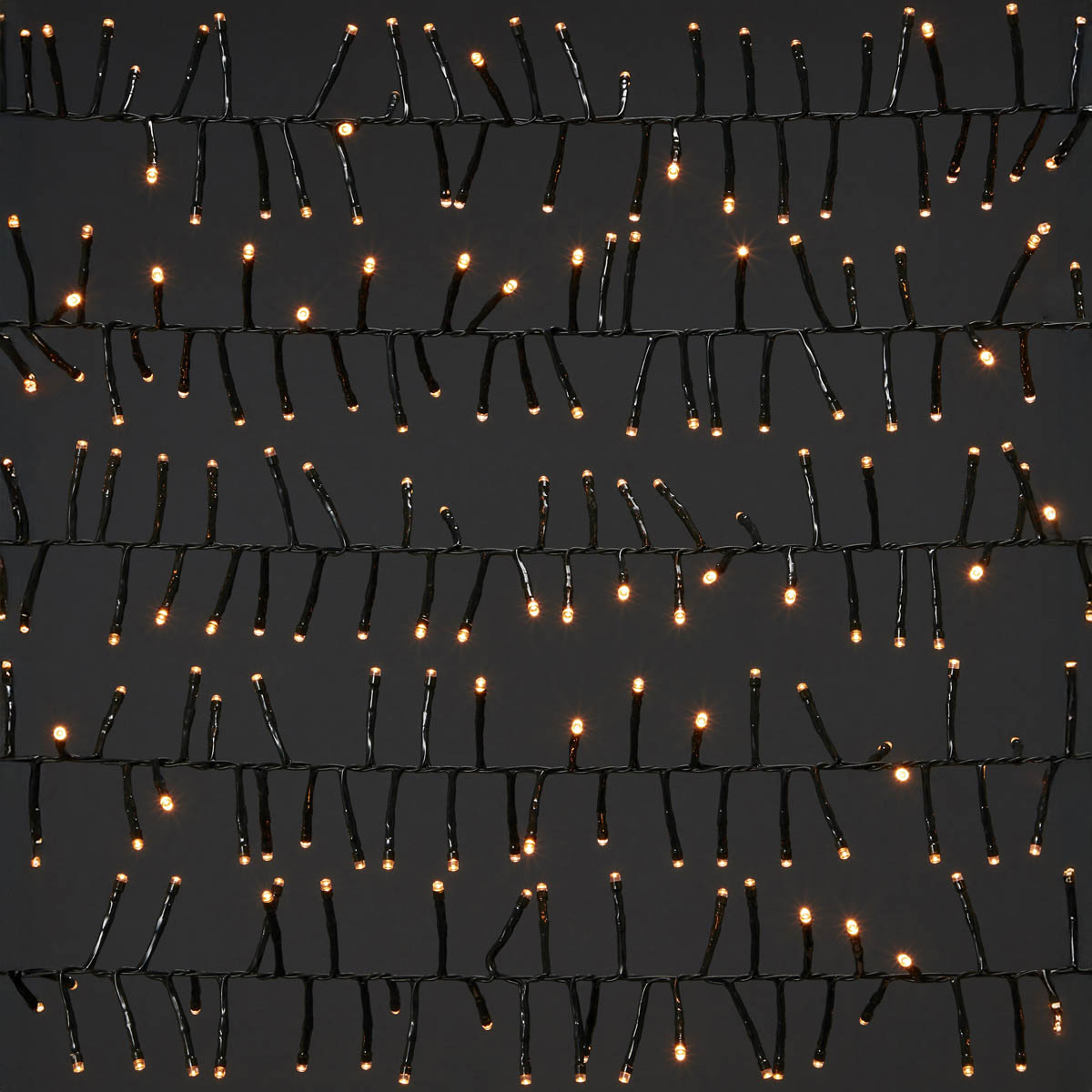 912 LED Christmas String Lights 1000 Warm White Cluster Timer Indoor  13m - Image 2