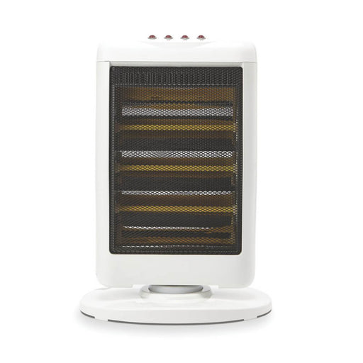 Oscillating Quartz Heater Portable Electric Freestanding 3 Heat Settings H53 cm - Image 1