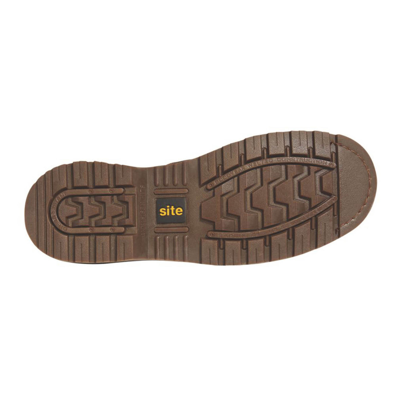 Site Mudguard Size 15  Brown  Steel Toe Cap Safety Dealer Boots - Image 4