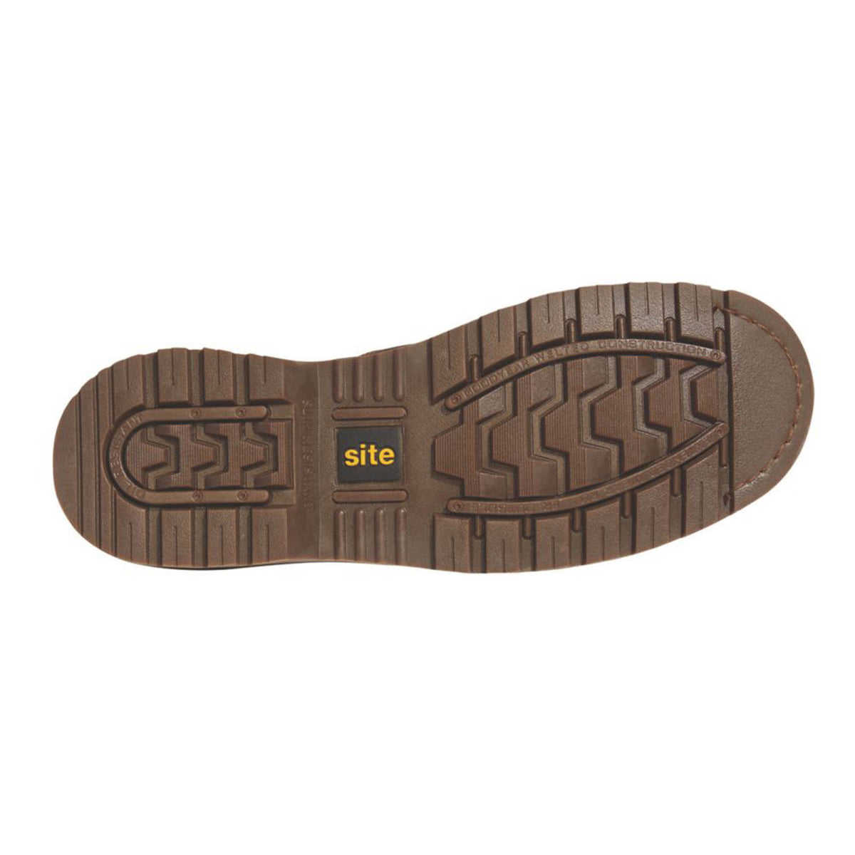 Site Mudguard Size 15  Brown  Steel Toe Cap Safety Dealer Boots - Image 4