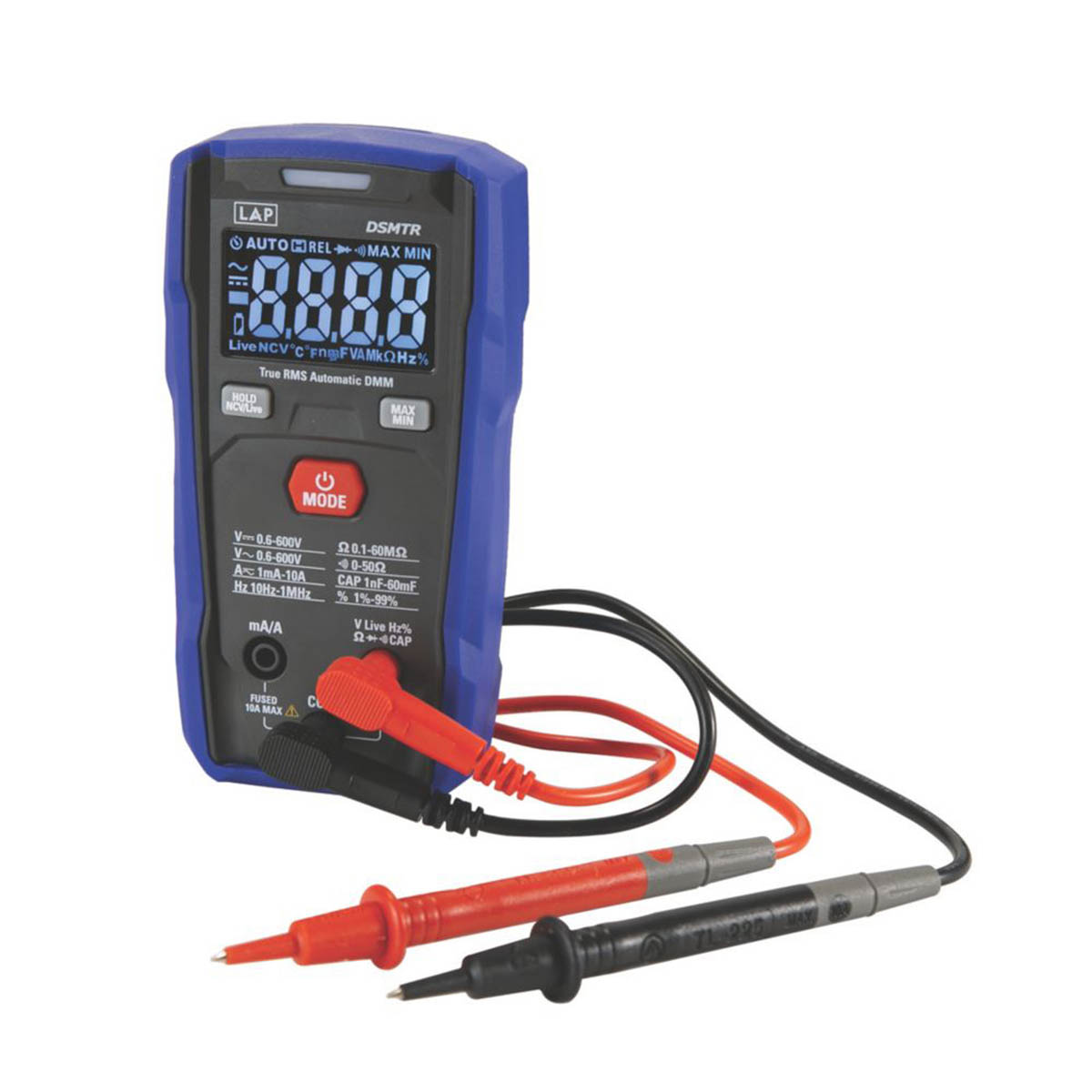 LAP AC/DC True RMS Digital Multimeter 600V - Image 1