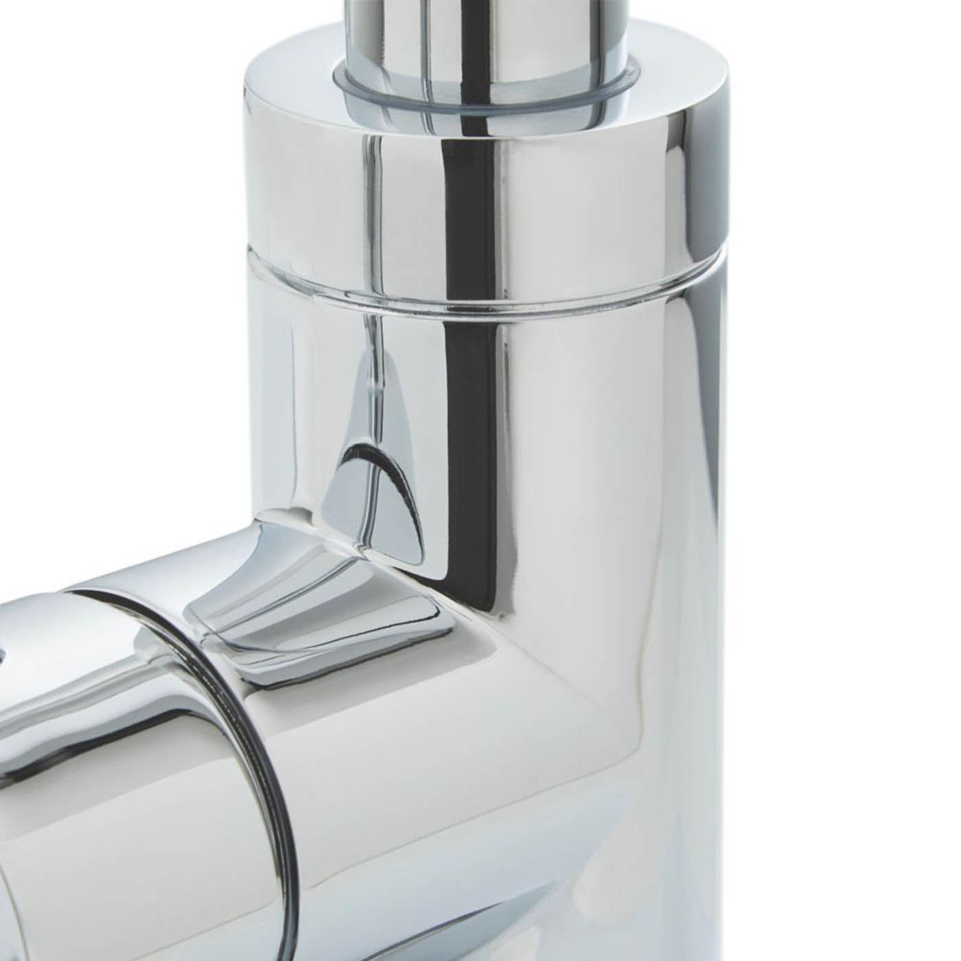 Kitchen Sink Tap Mixer Chrome Single Lever Swivel Spout Contemporary Faucet - Image 5