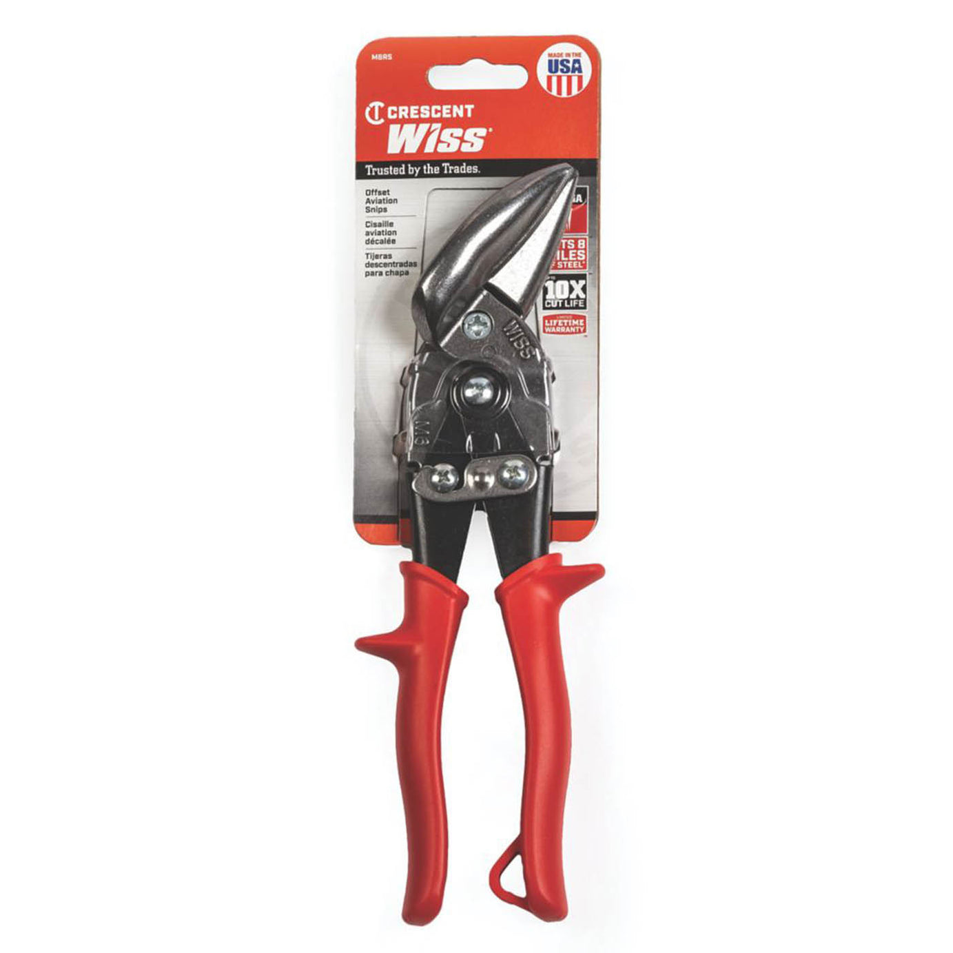 Wiss M-6R Metalmaster Offset Left Aviation Snip 12½" (317mm) - Image 4