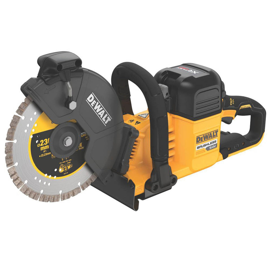 DeWalt Cut Off Saw Cordless 54V 2x9.0Ah Li-Ion DCS691X2-GB 230mm Brushless - Image 2