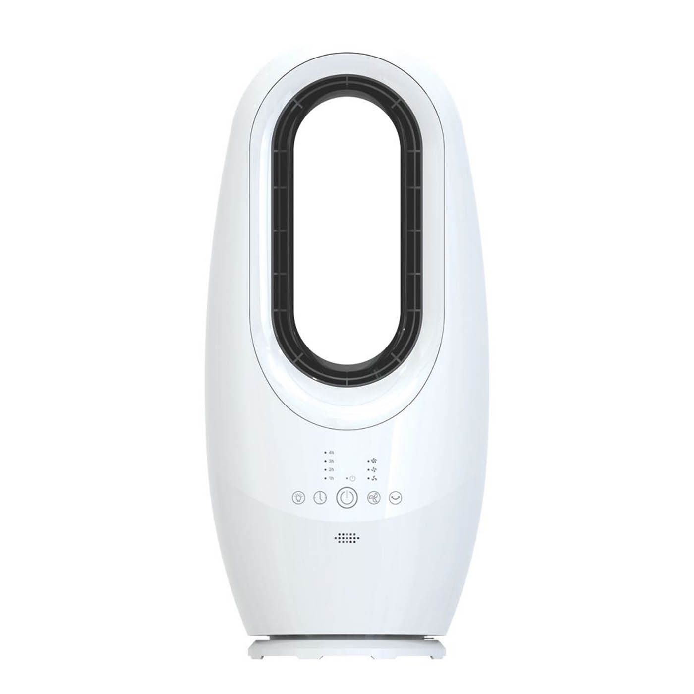 Tower Desk Fan Air Cooler 22" White 3 Speed Timer Freestanding 45W Oscillating - Image 3