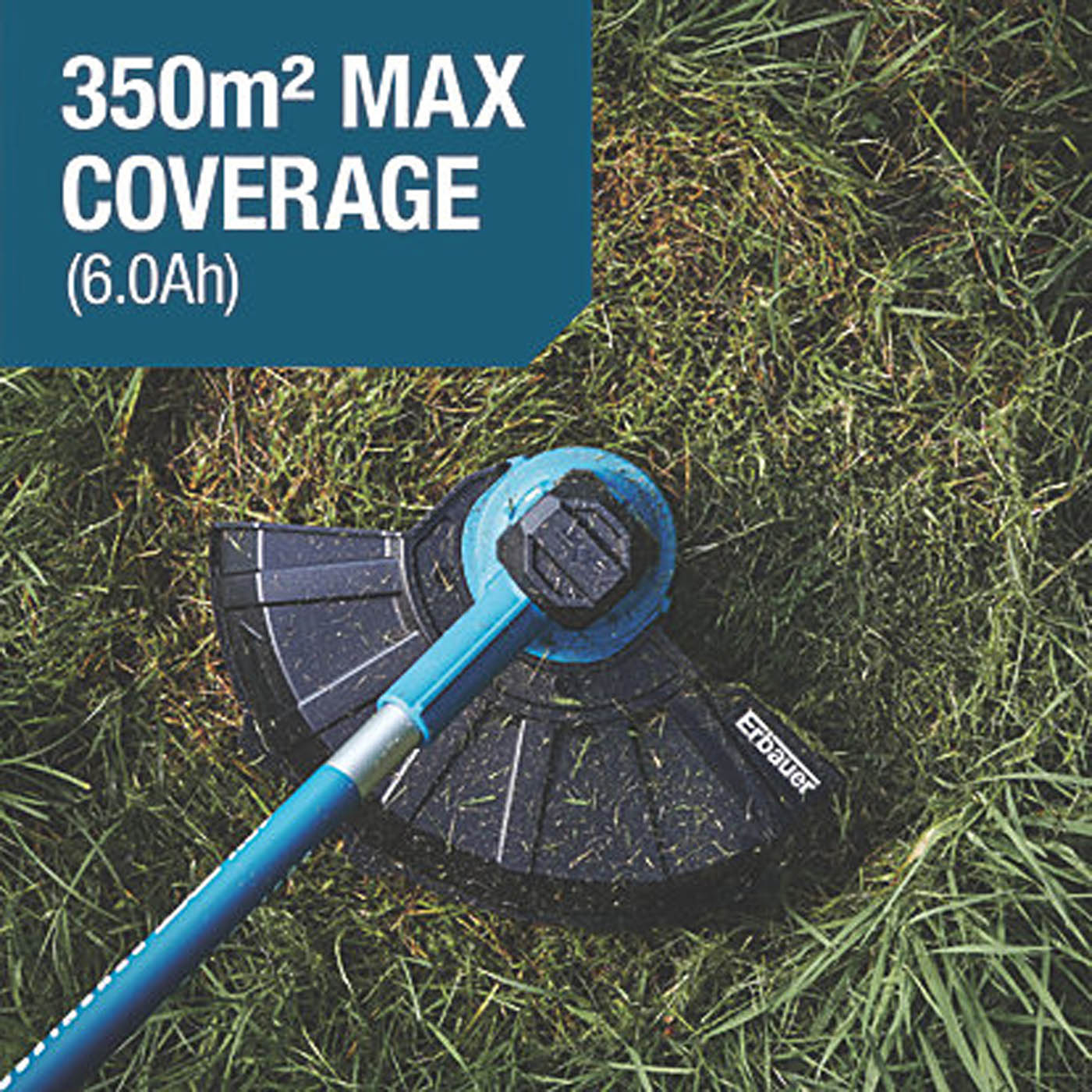 Erbauer  ERI1022GGT 18V 1 x 3.0/6.0Ah Li-Ion EXT Brushless Cordless Grass Trimmer - Image 6
