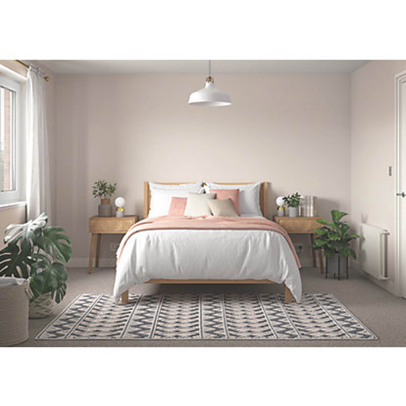 Dulux Easycare Washable & Tough 2.5Ltr Gentle Fawn Matt Emulsion  Paint - Image 3