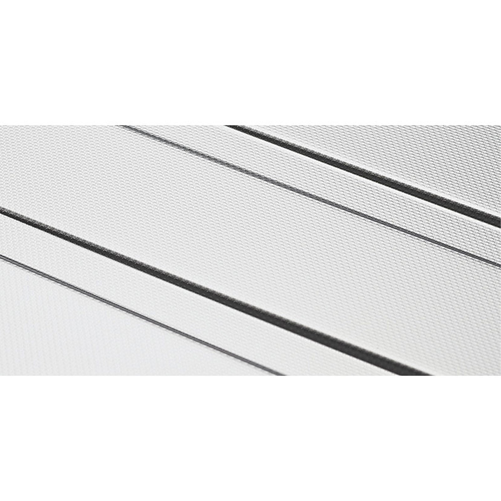 Round Kitchen Sink Textured Linen Stainless Steel 1 Bowl 450 x 450mm - Image 5