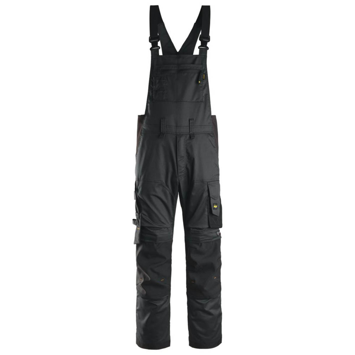 Snickers Work Overalls Mens Black Bib And Brace Coverall Medium/Large 38"W 32"L - Image 1