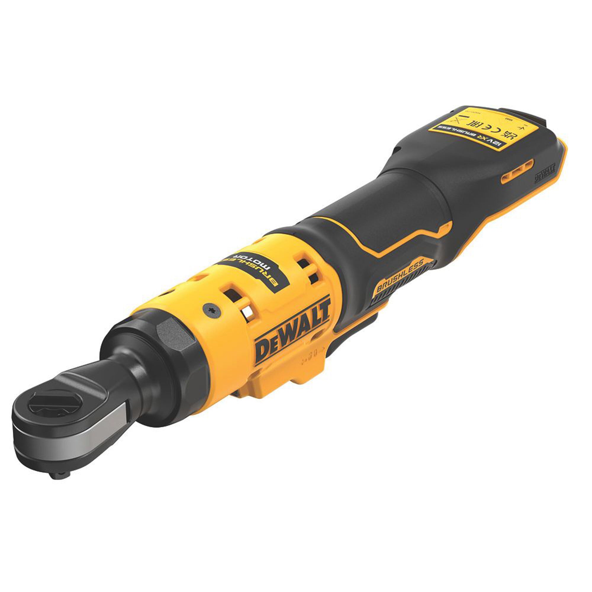 DeWalt Ratchet Cordless 12V Li-Ion DCF503N-XJ 3/8" Open Head Brushless Body Only - Image 1