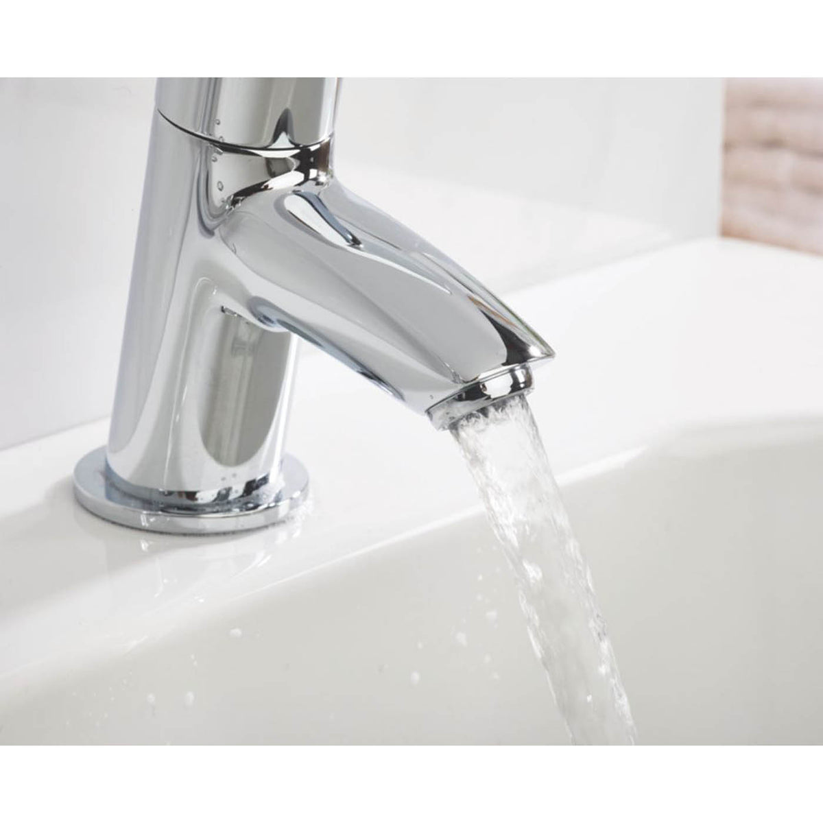 Bristan Bath Filler Pillar Tap Chrome Levers Hot Cold Pair 1/4 Turn Contemporary - Image 6