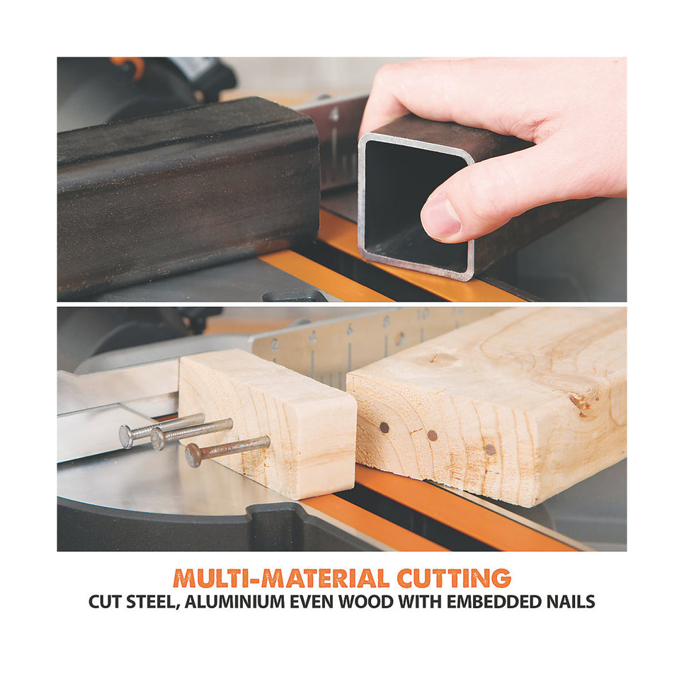 Evolution  Mitre Saw Electric R210SMS Single Bevel 210mm Sliding 1500W 110V - Image 2