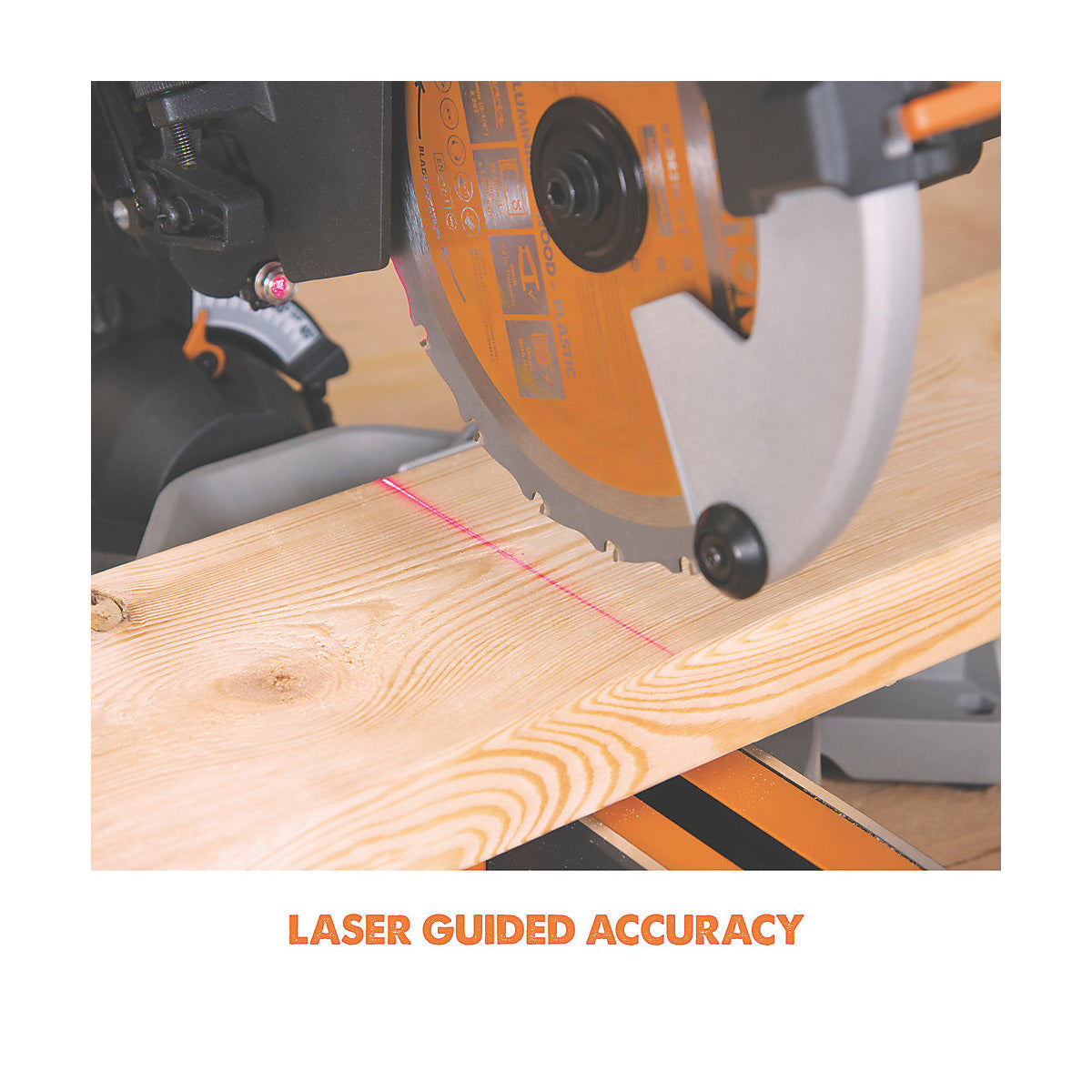 Evolution  Mitre Saw Electric R210SMS Single Bevel 210mm Sliding 1500W 110V - Image 6