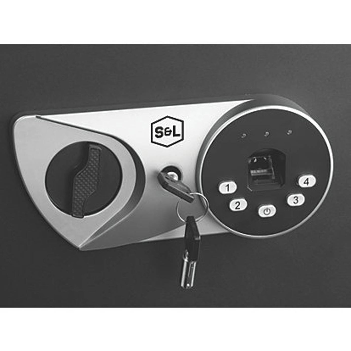 Smith & Locke Fingerprint Safe Steel Durable Wall Or Floor-Mounted 16Ltr - Image 3