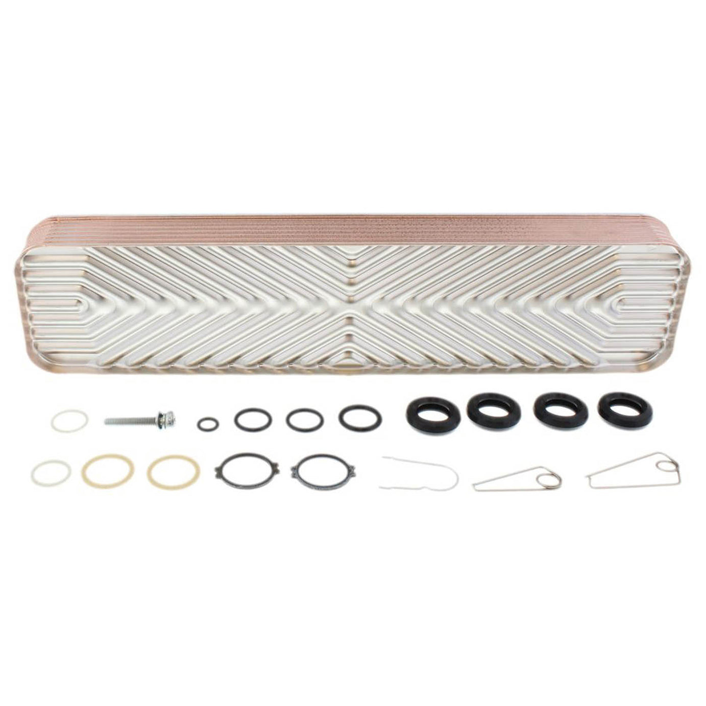 Worcester Bosch 14 Plate Heat Exchanger 87161066850 Domestic Boiler Spare Part - Image 2