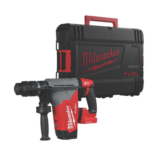 Milwaukee Hammer Drill Cordless M18ONEFHPX-552X SDS Plus Brushless 18V Body Only - Image 1