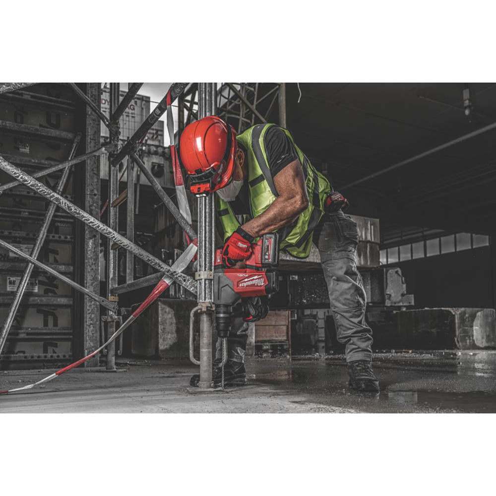 Milwaukee Hammer Drill Cordless M18ONEFHPX-552X SDS Plus Brushless 18V Body Only - Image 5