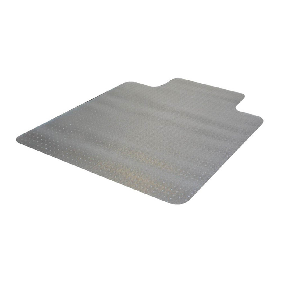 Chair Mat Carpet Rectangular Office Translucent Sturdy Lipped 1200 x 900mm - Image 1